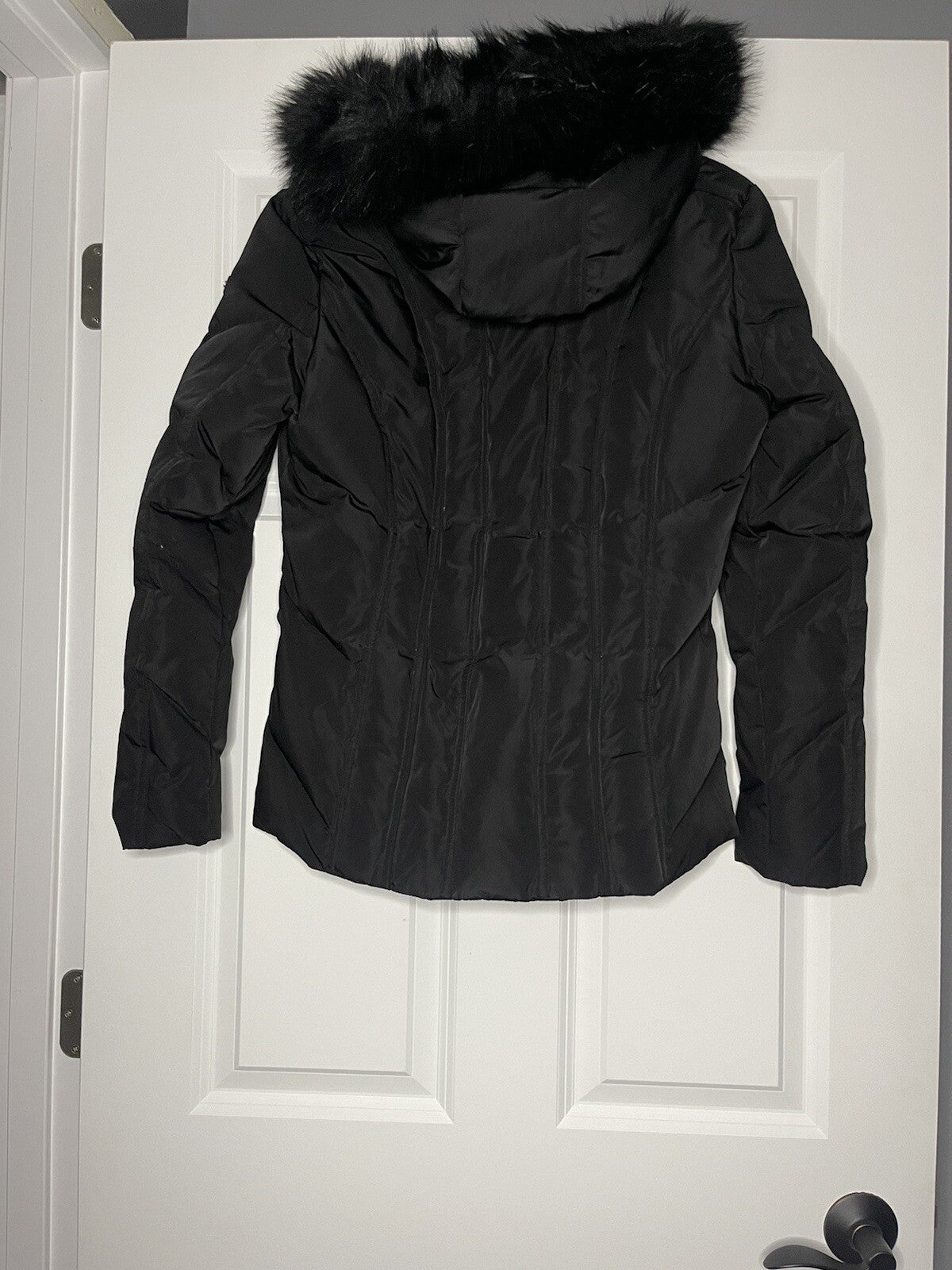 Calvin Klein winter coat small with detachable hood 