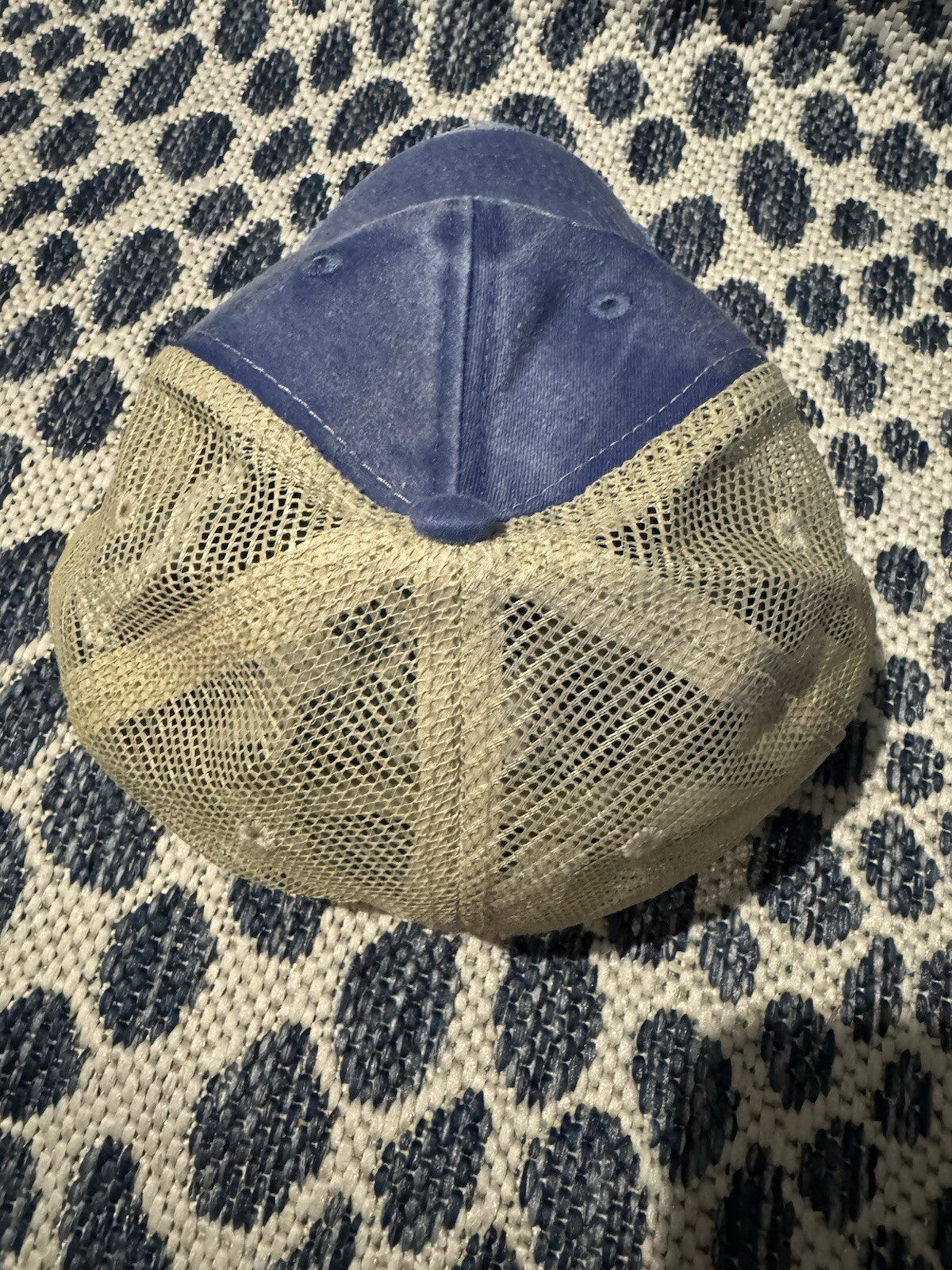 Women’s Baseball Cap Tanned And Tipsy Distressed Blue Teal