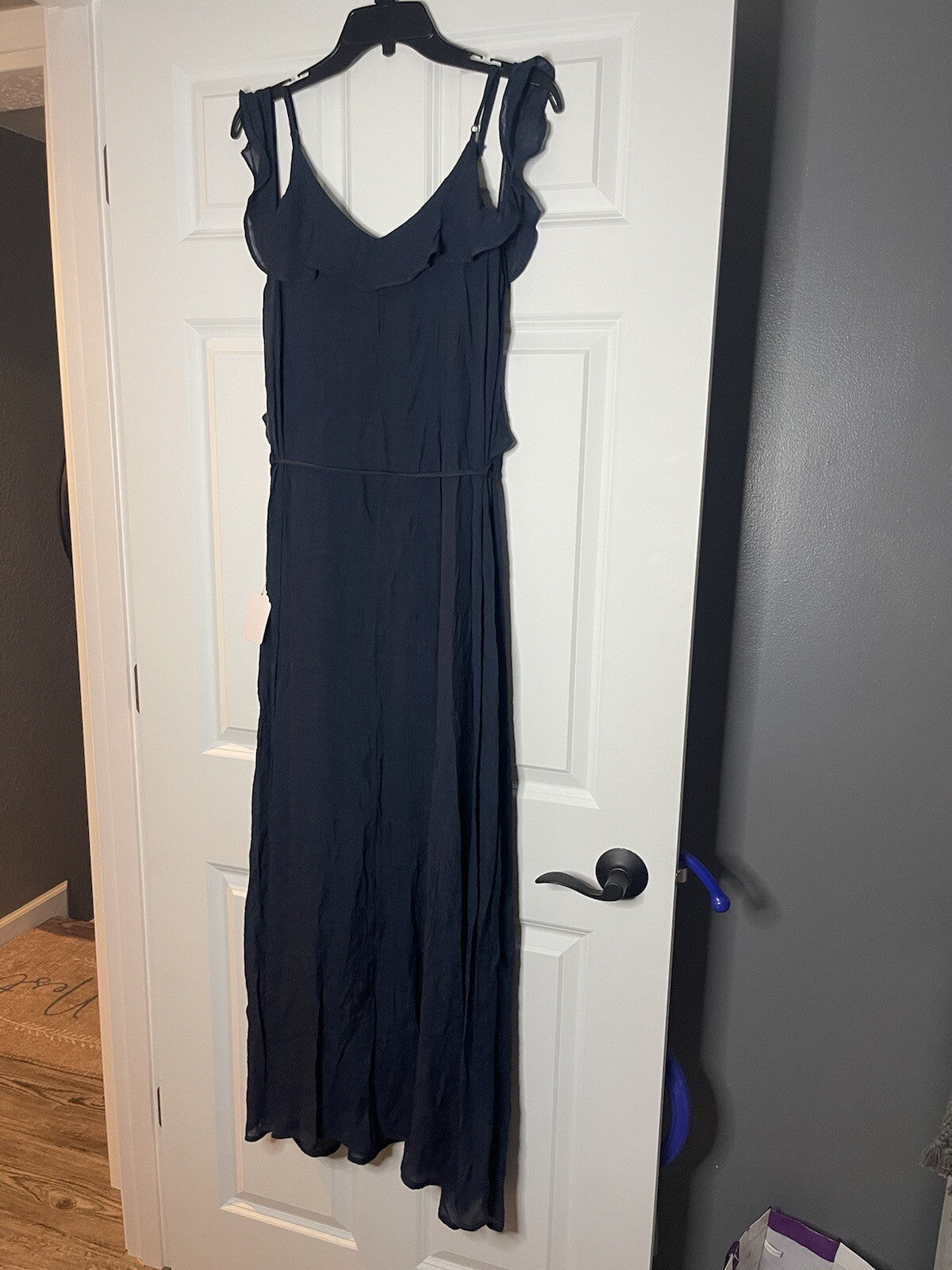 Wishlist navy dress medium with belt NWT