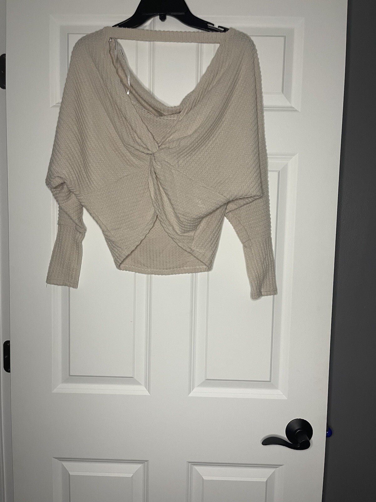 Sadie and sage sweater beige small 