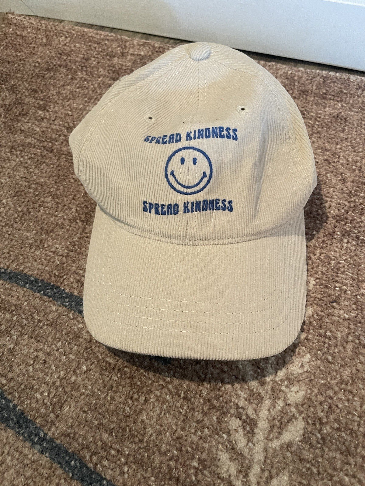American Eagle Baseball Cap Corduroy Spread Kindness