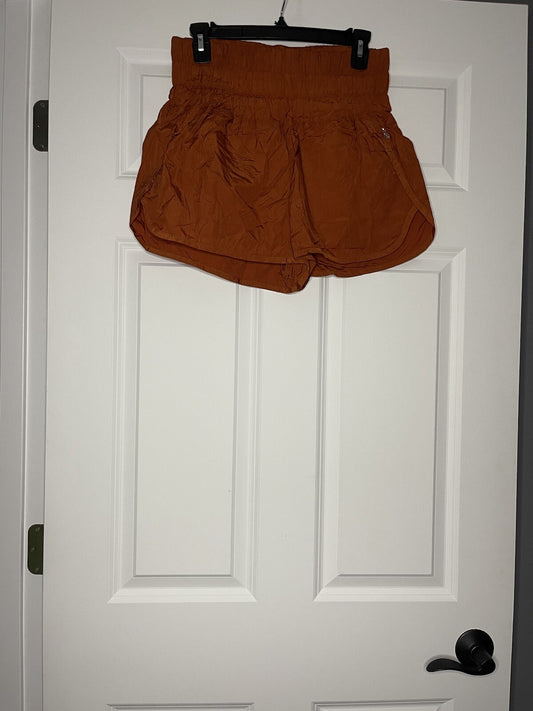 Fp movement medium rust orange shorts 