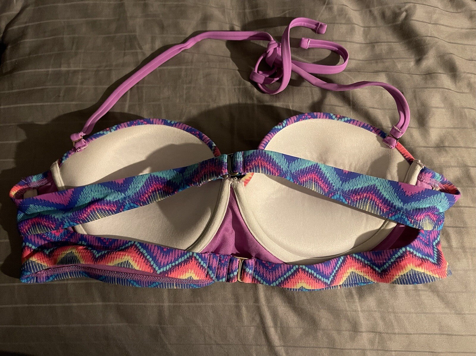 Xhilaration multicolor swimsuit top XL