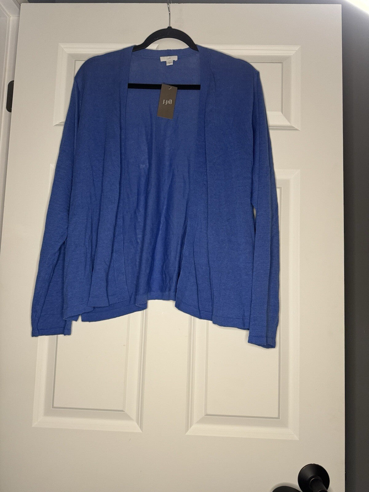 J Jill Lightweight Cardigan Xl Blue Opal Nwt 69