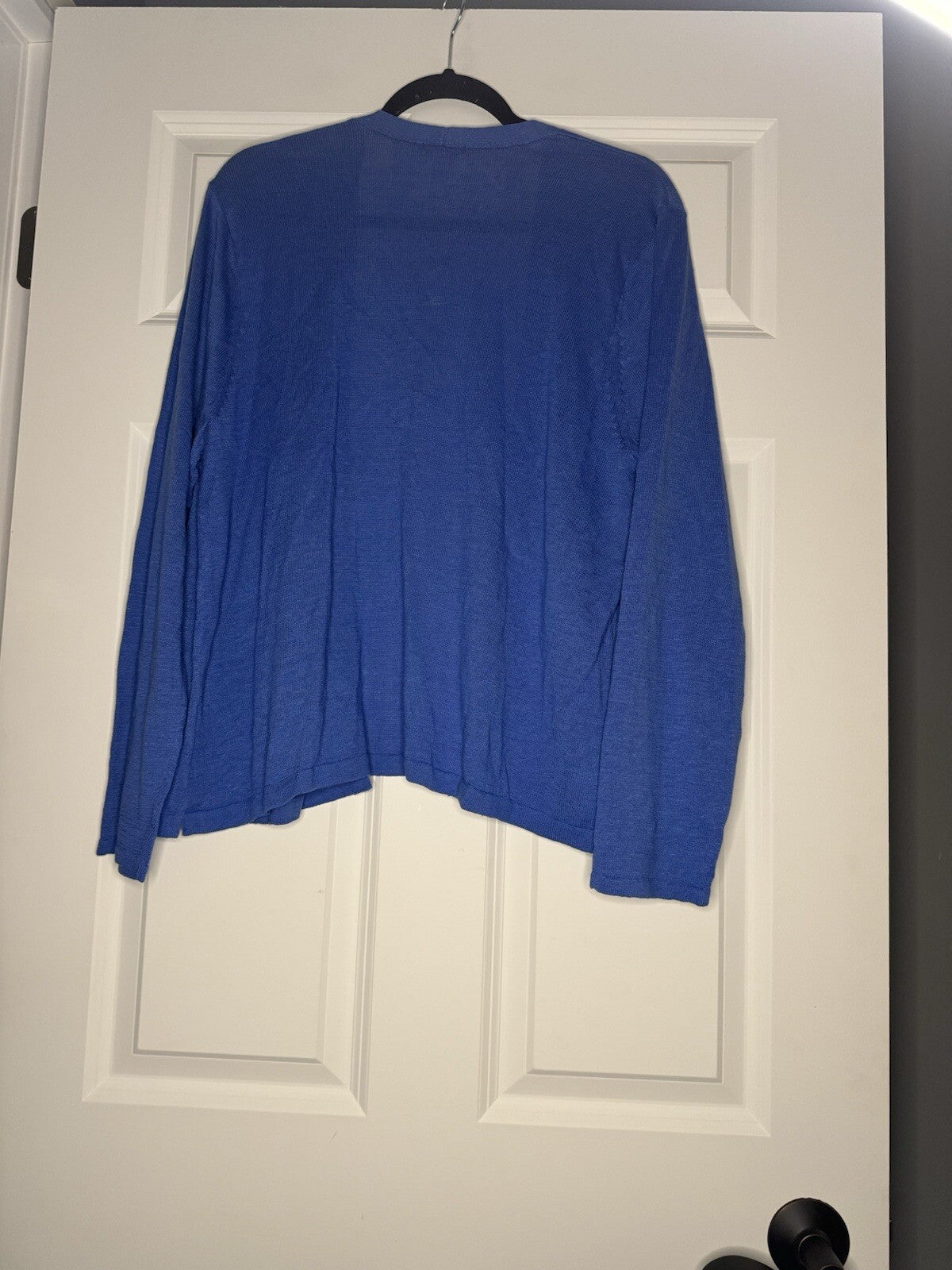 J Jill Lightweight Cardigan Xl Blue Opal Nwt 69