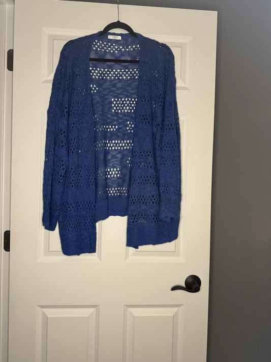 In’Voland Cardigan 16w Knit Blue 