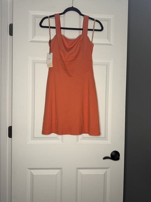 Ali And Jay Colorado Blvd Mini Dress Melon Small Nwt Msrp $108