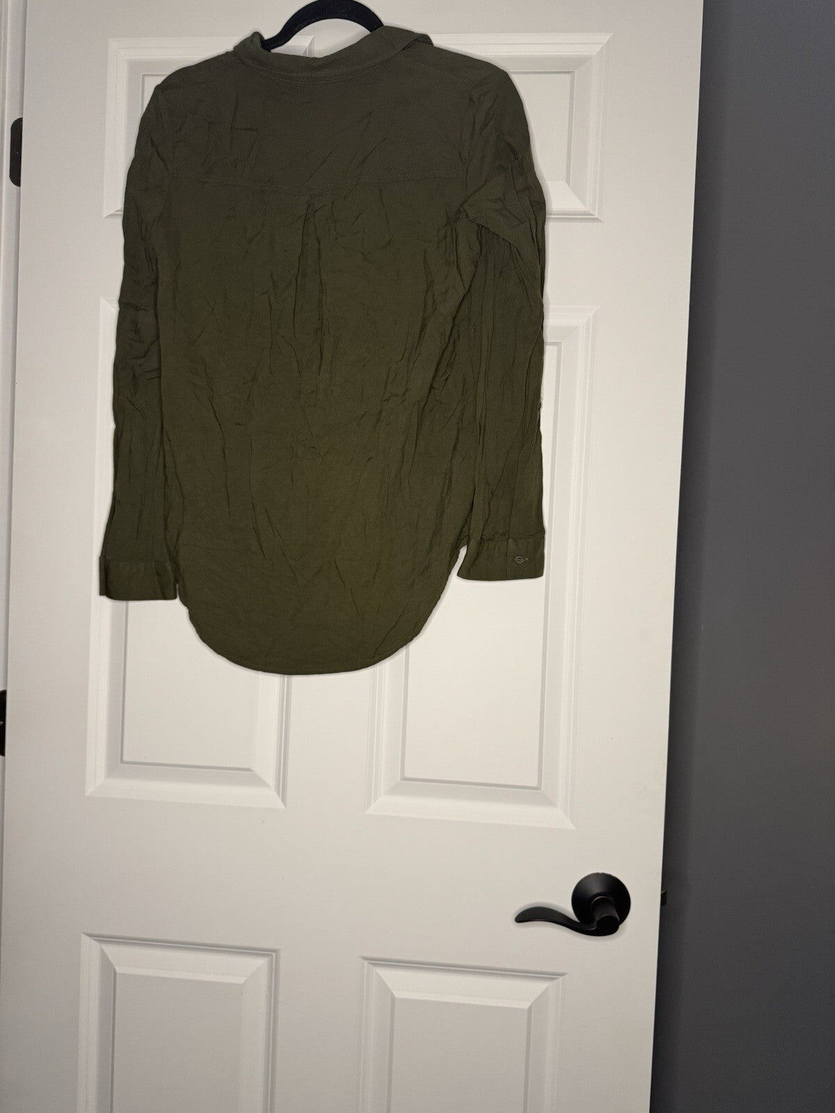 Jack By Bb Dakota Long Sleeve Blouse Small Green 