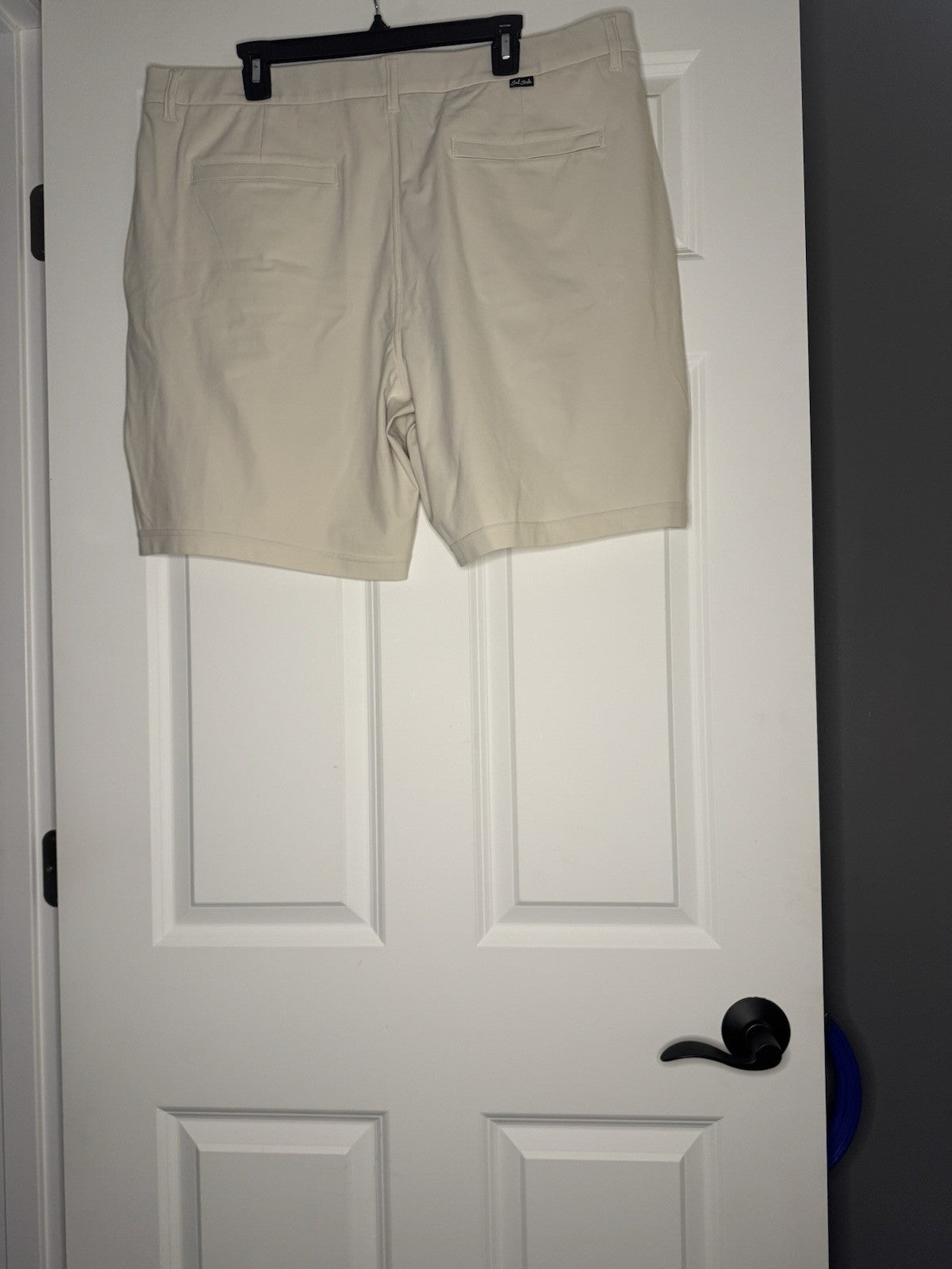 Bad Birdie Golf Shorts Size 38 Cream Nwt 