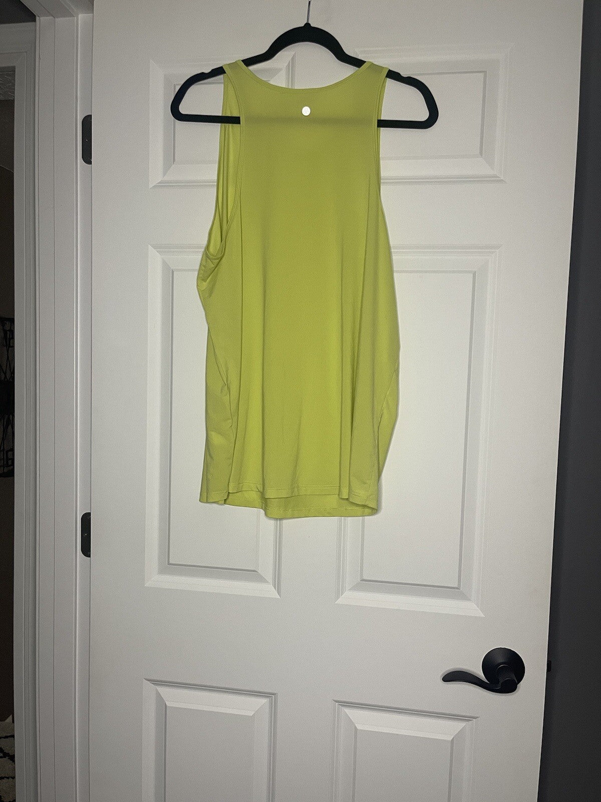 Zella large active tank yellowish green 