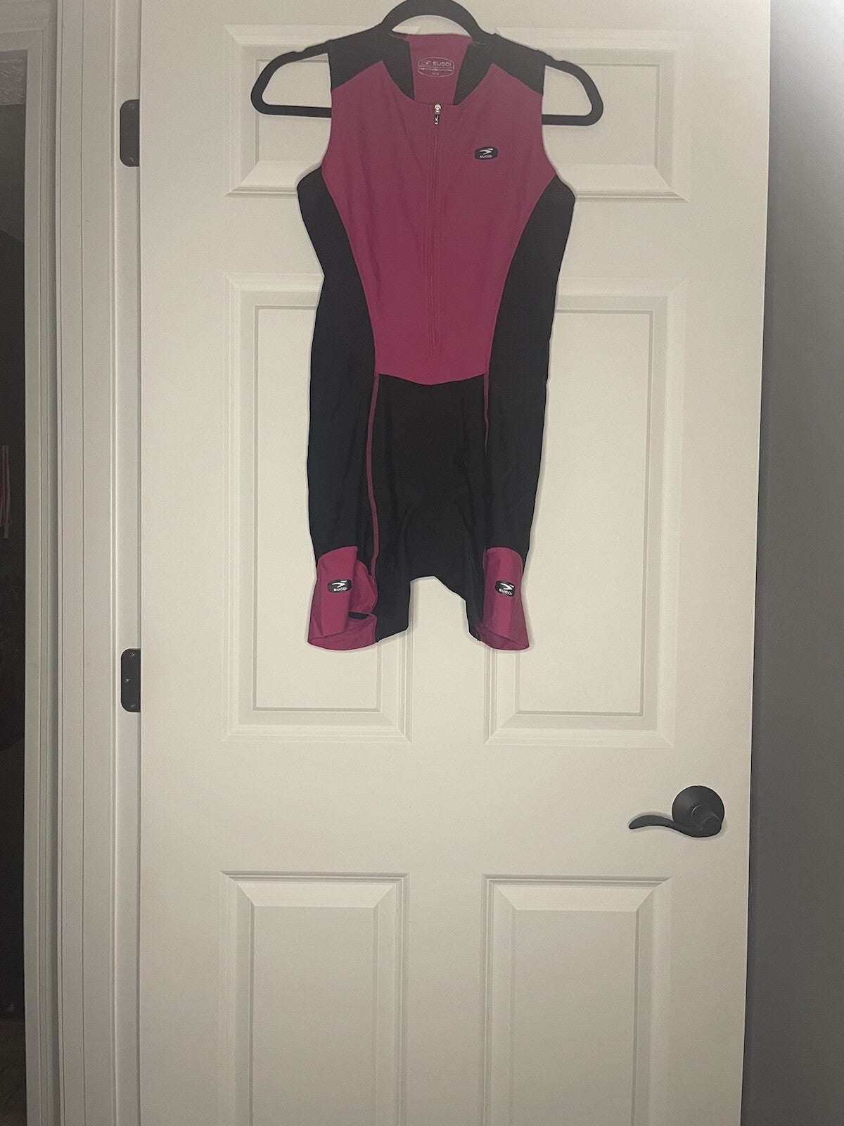 Sugoi Ultra Evo Triathlon Suit Small Pink Black 