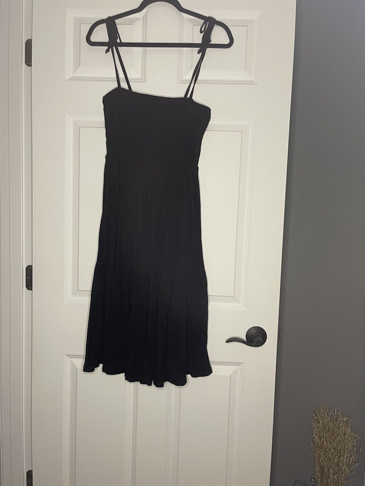 Hello Mia Sleeveless Dress Black Xl Ribbed Nwt 