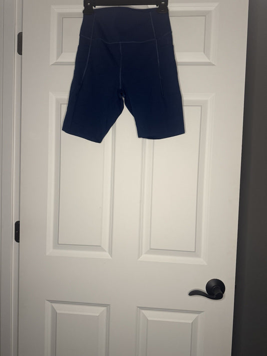 Baleaf Blue Compression Shorts Large-xxl With Side Pockets