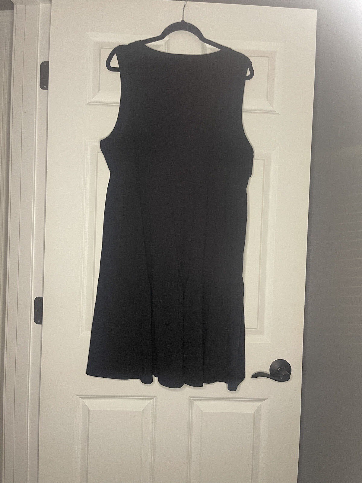 J Crew Sleeveless Dress Black Xl Nwt 59.50