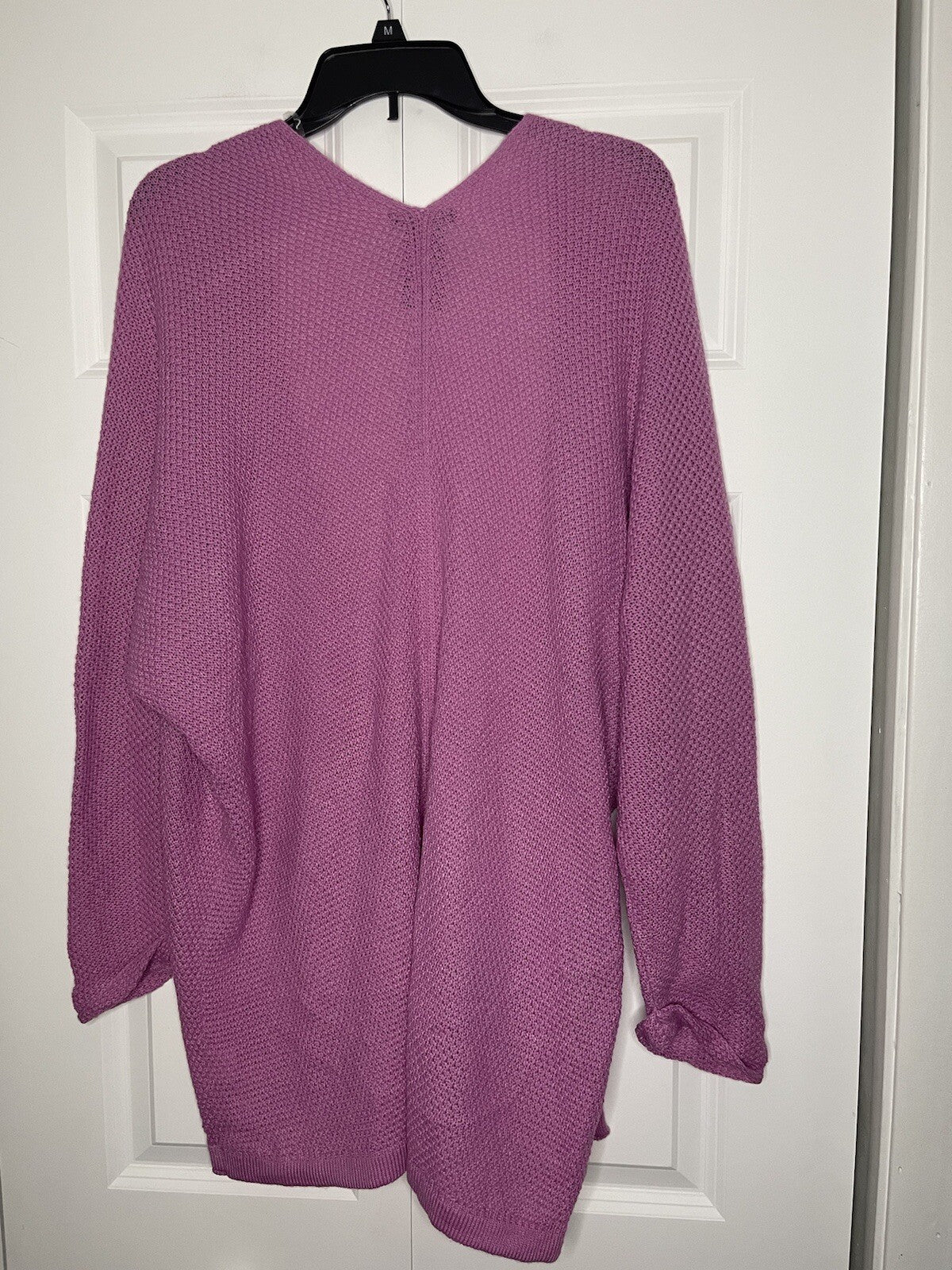 NWT Colorful Confetti Print Open Front Cardigan Sweater Womens L 12 14 Staccato