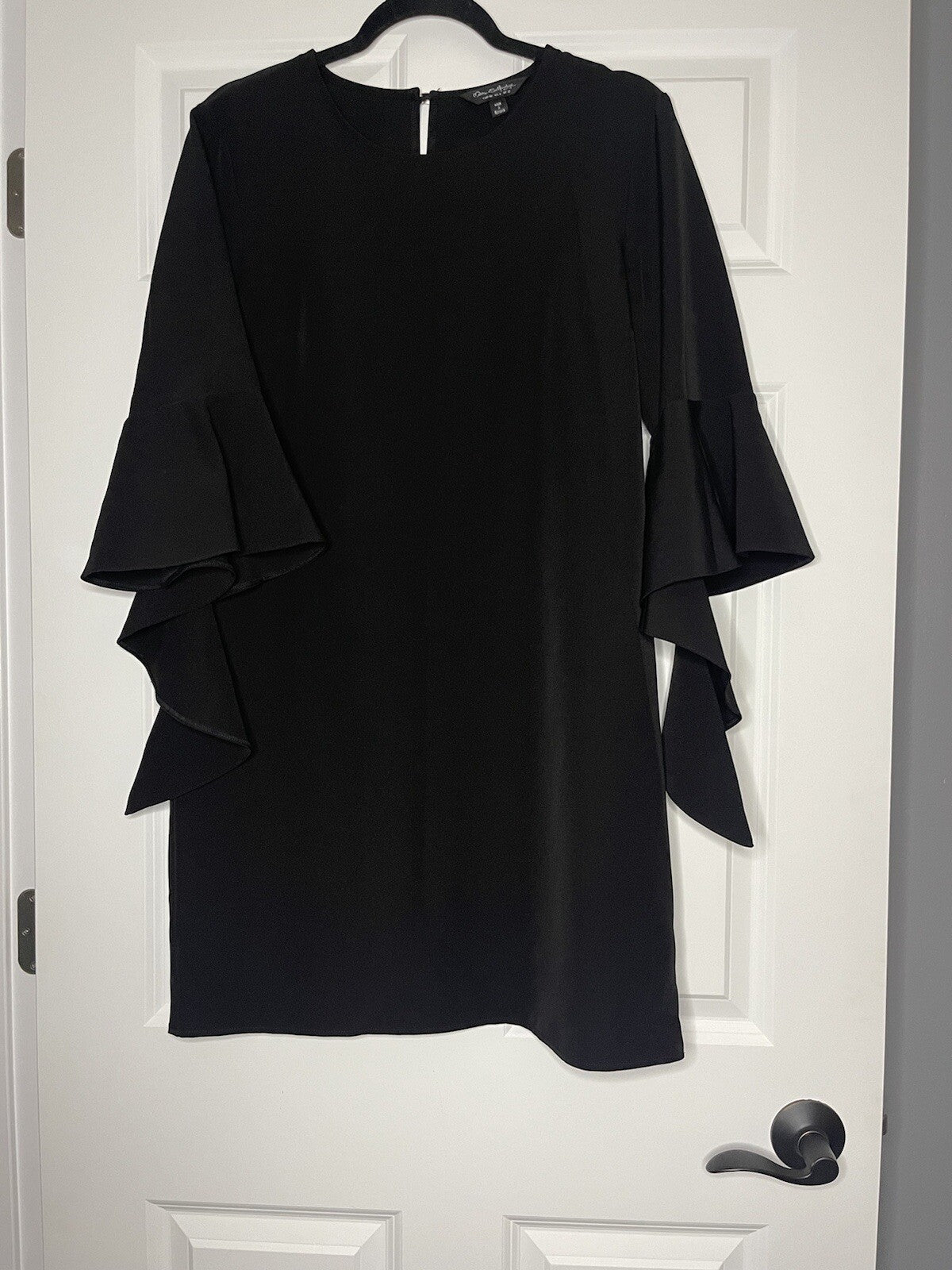 Miss Selfridge dress black size 8 boho sleeves