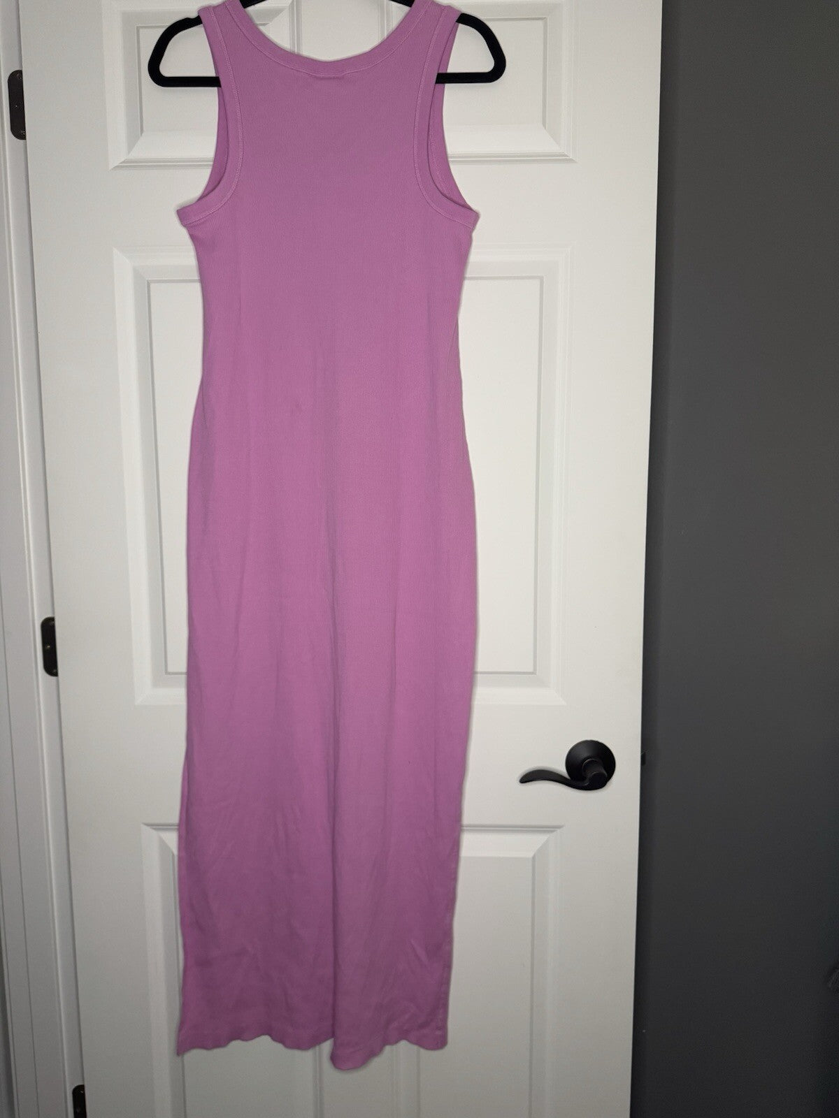 Universal Thread Sleeveless Dress Xxl Ribbed Pink Slit In Side Nwt 