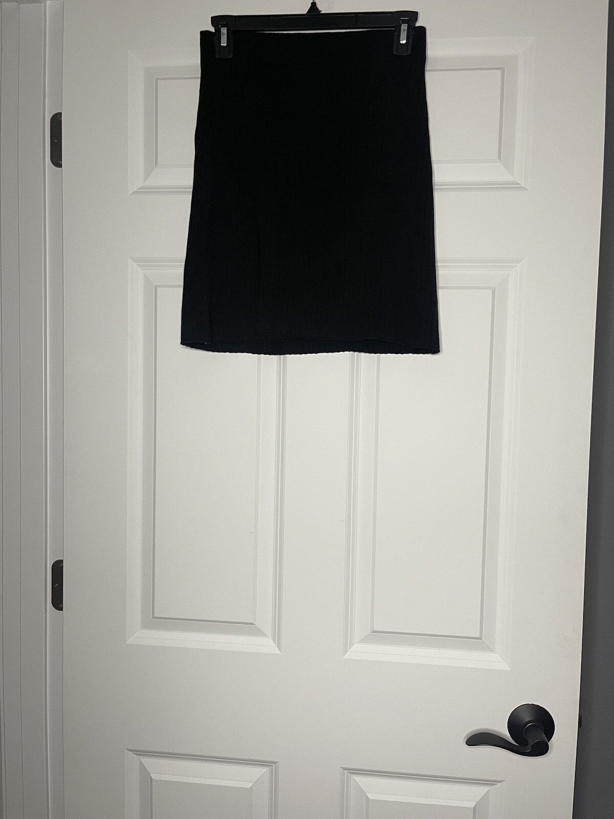 Free people small ribbed skirt black