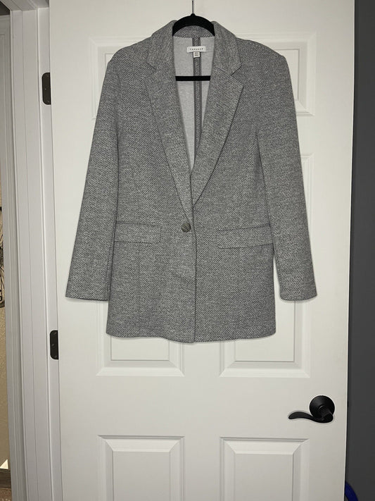 Topshop blazer size 2 grah stripe