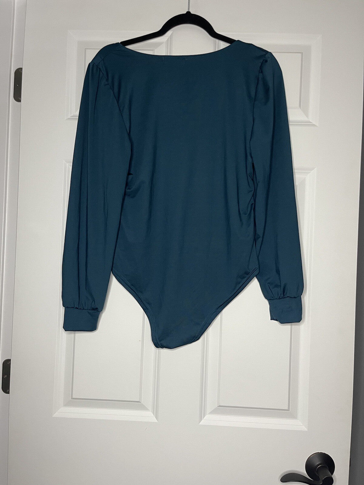 Spadehill Long Sleeve Bodysuit Large Green New Without Tags 