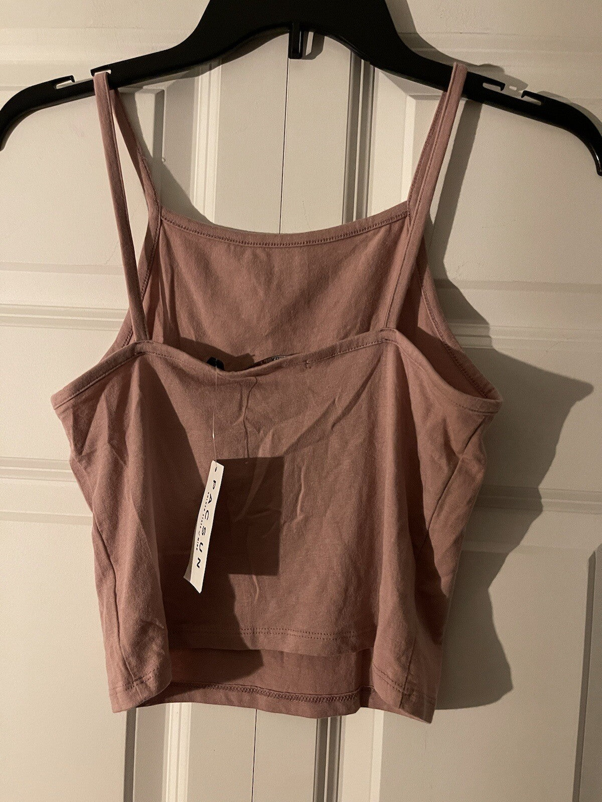 Brandy Melville one size crop tank rose nwt