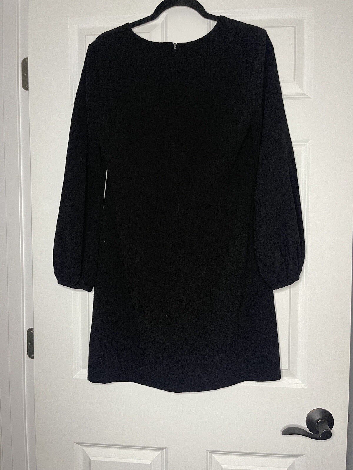 Taylor long sleeve black dress size 8 