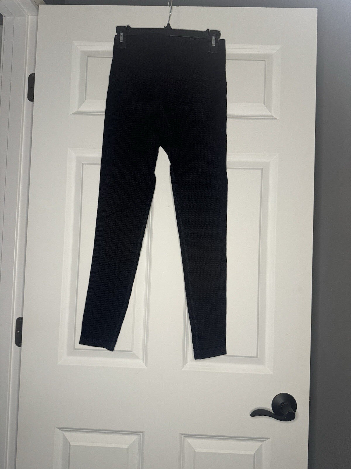 All In Motion 2 Piece Activewear Set Black Medium Leggings Short Sleeve