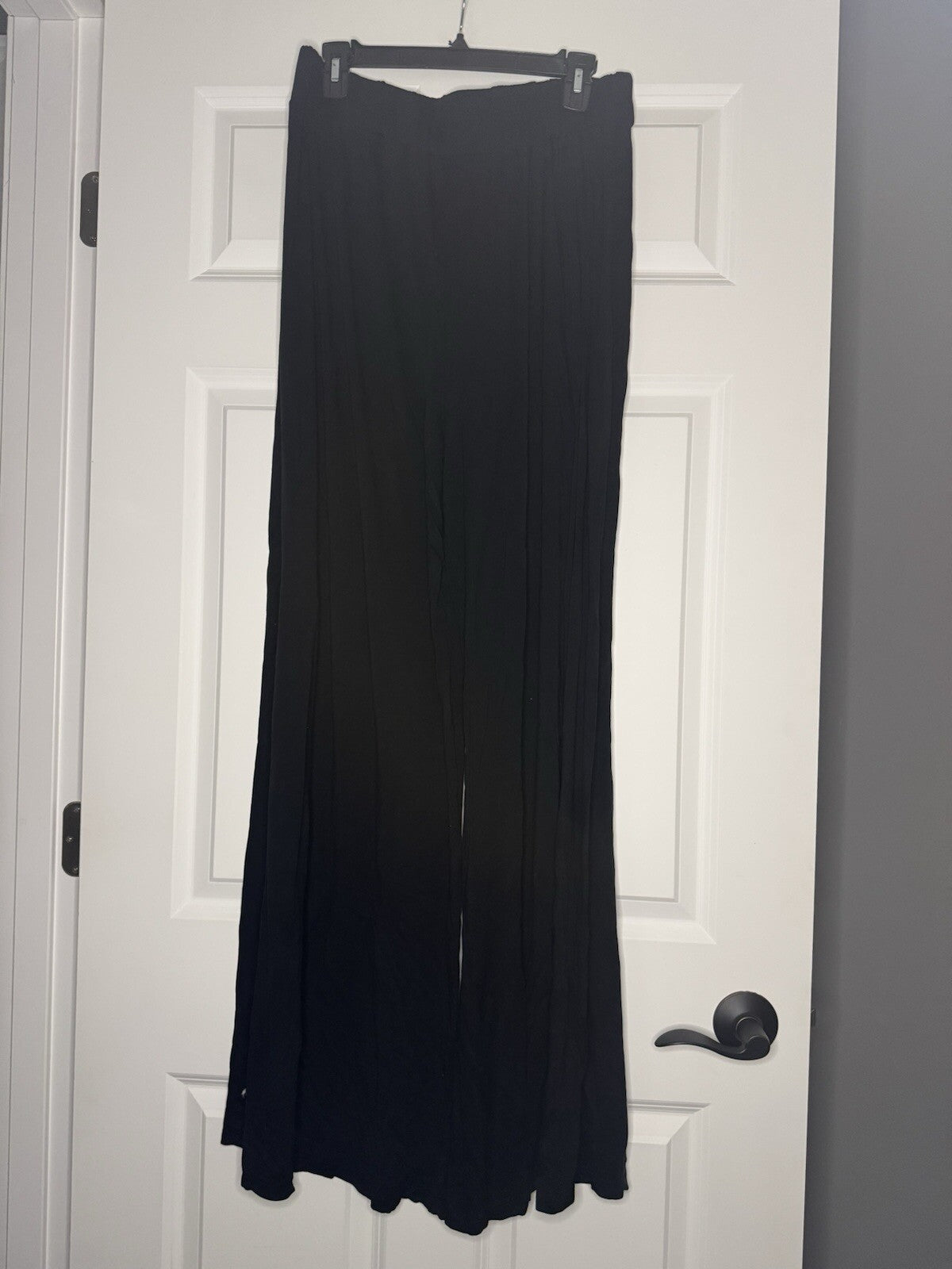 ASOS Lounge Pants 14 Tall Elastic Waistband Black 