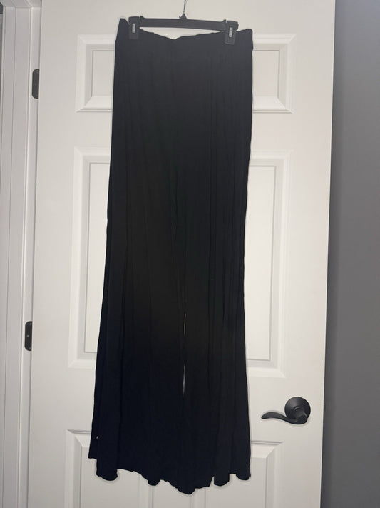 ASOS Lounge Pants 14 Tall Elastic Waistband Black 