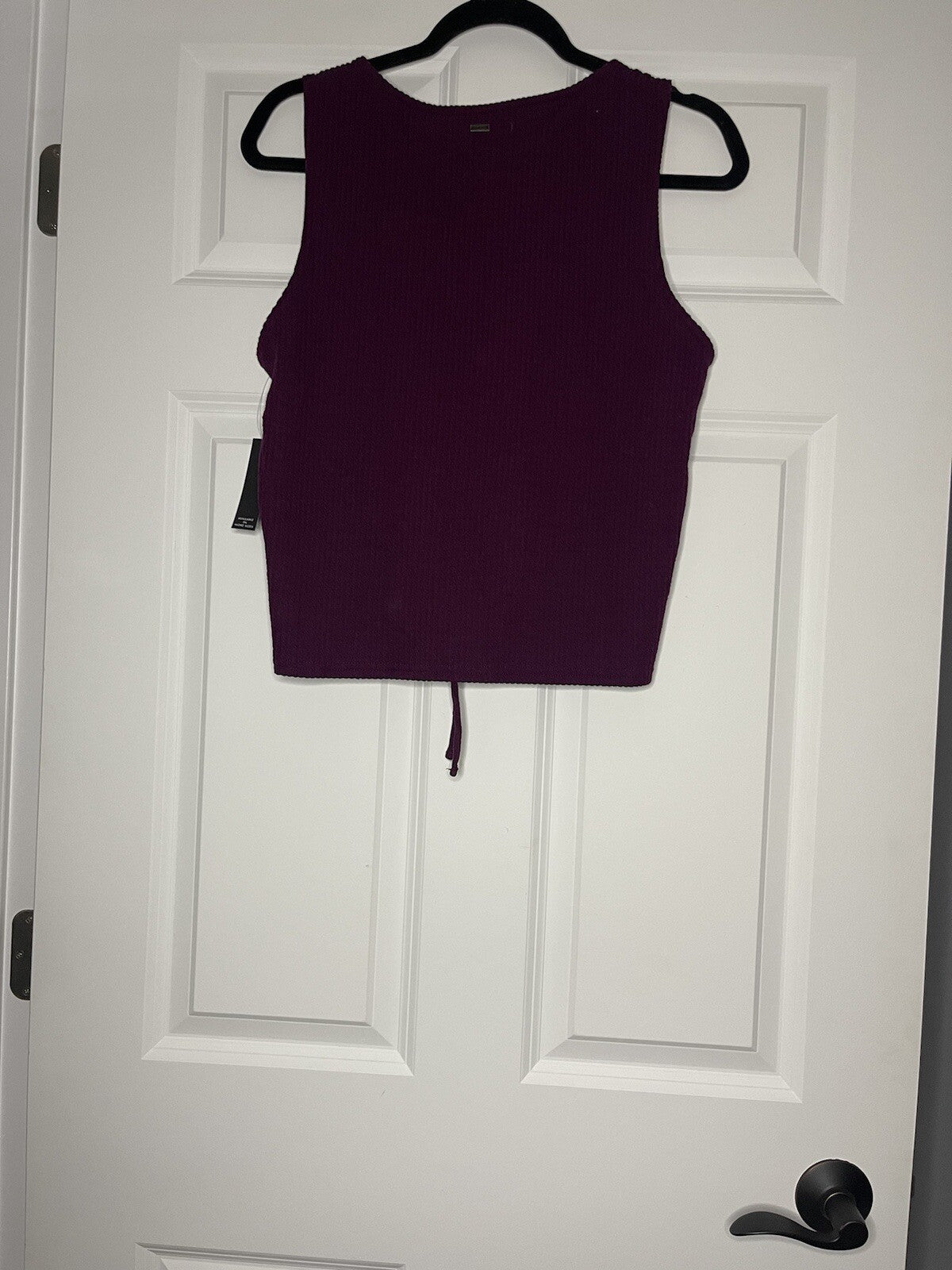O’Neill Sleeveless Blouse Dark Purple Large Nwt 