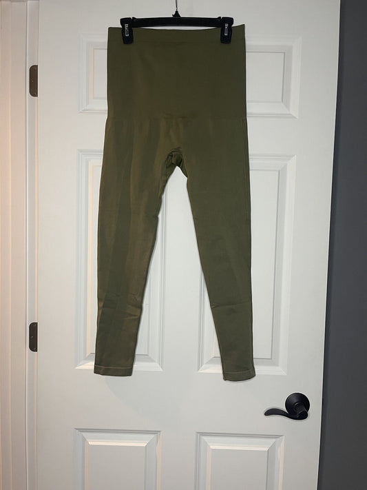 Empetua high waisted shaping leggings xl green 