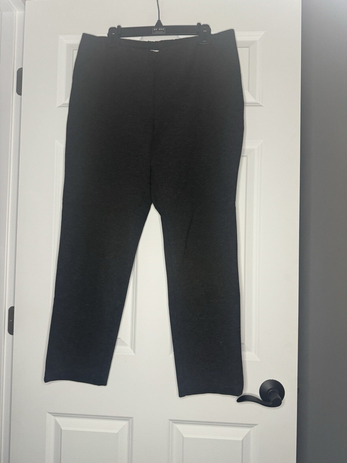 J Jill Leggings Slim Leg Charcoal Large 