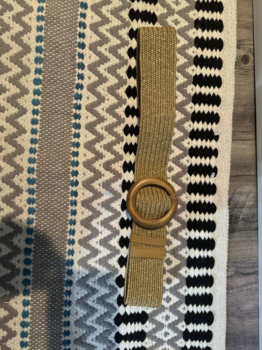 Unbranded Brown Vintage Stretch Belt Nwt 