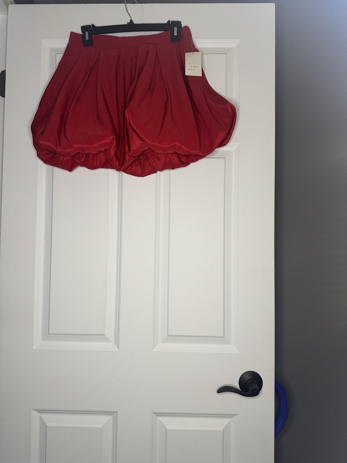 A New Day Skirt Small Red Nwt 