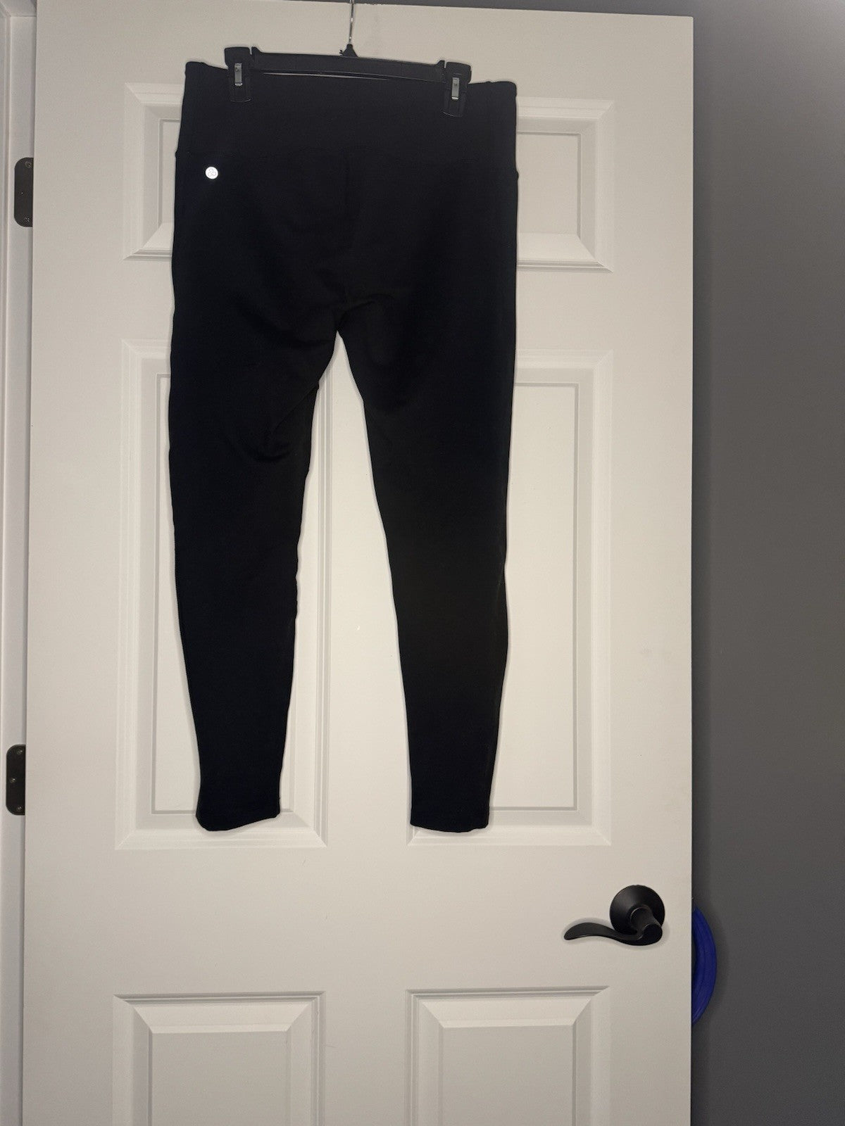 Zella Leggings Ribbed Black Large 