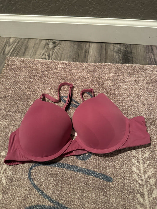 Victorias Secret T Shirt Push-up Bra 34b Pink 
