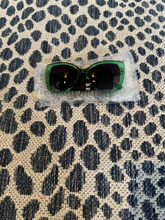 Lane Bryant Sunglasses Green Brand New With Case