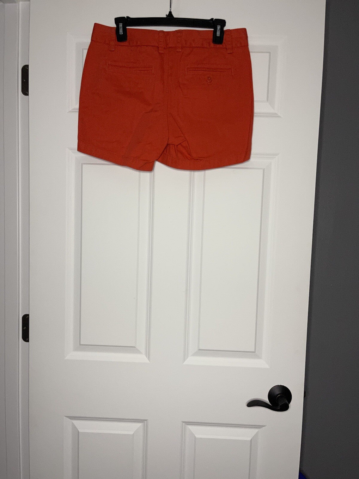 J crew chino broken in shorts size 6 reddish orange