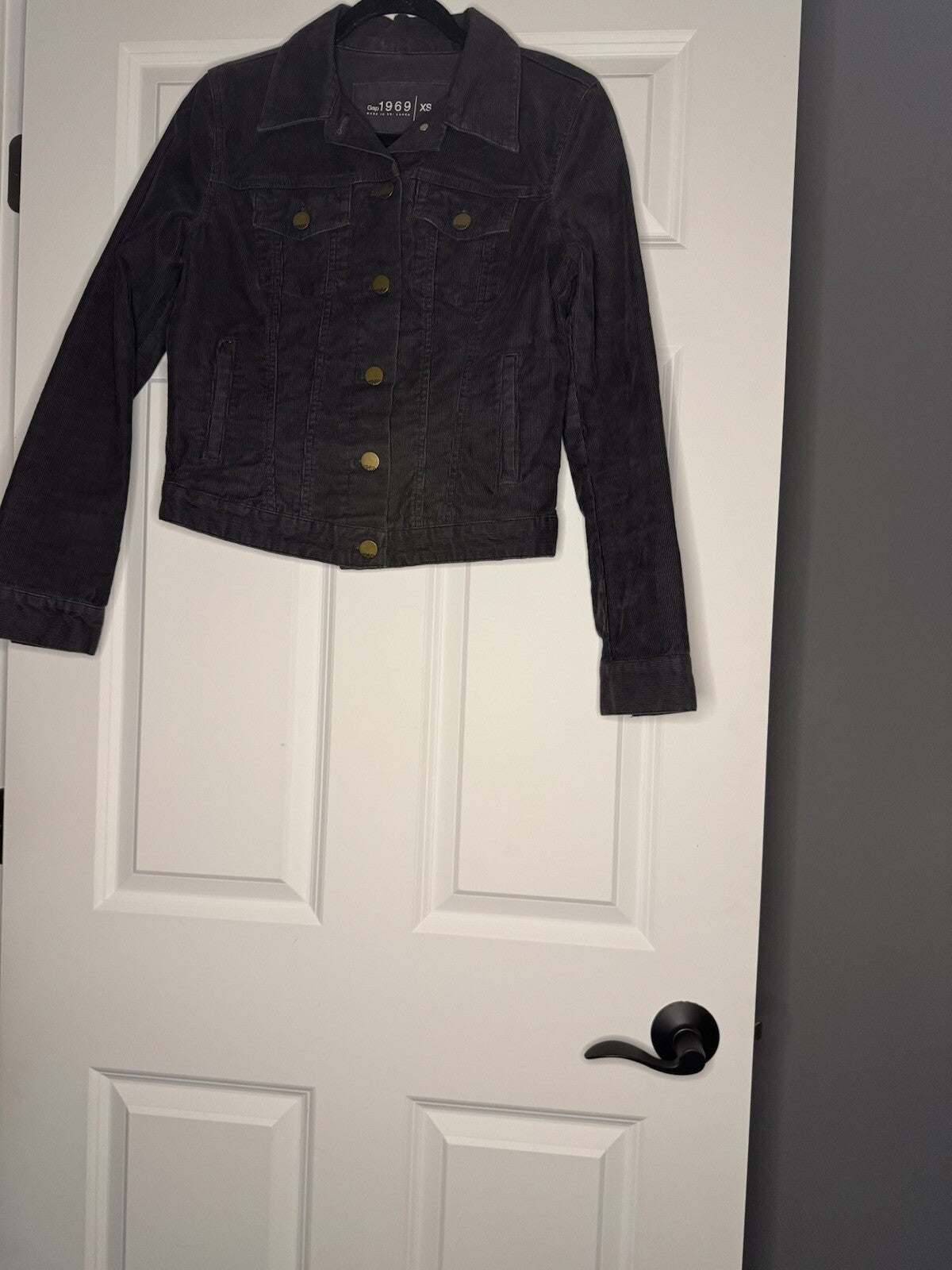 Gap Corduroy Jacket XS Blueish Gray 