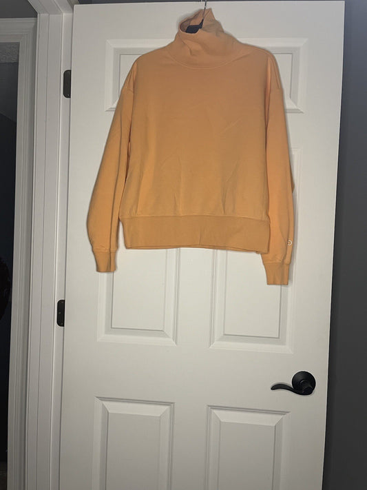 Calia Orange Turtleneck Small Orange 