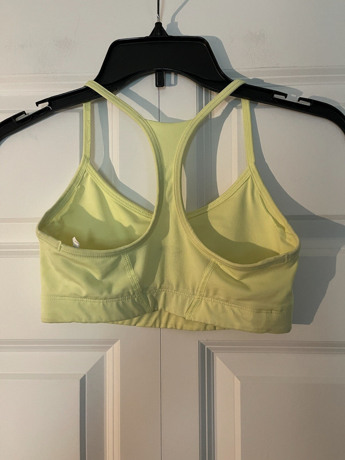 Champion duo dry xs sports bra neon yellow