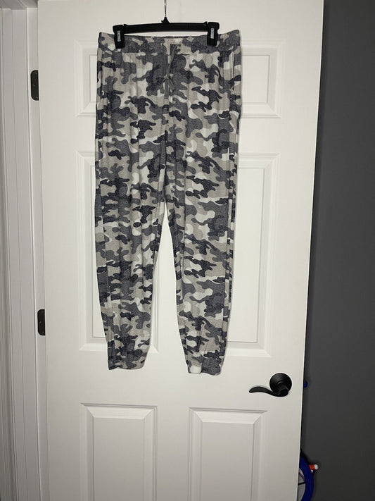 Zyia lounge camo pants 3xl gray/black