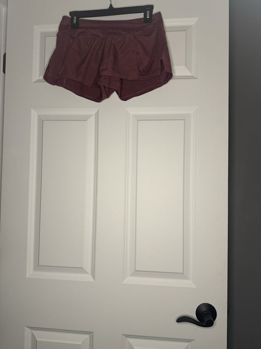 Nike Dri Fit Shorts W Liner Small Mauve 