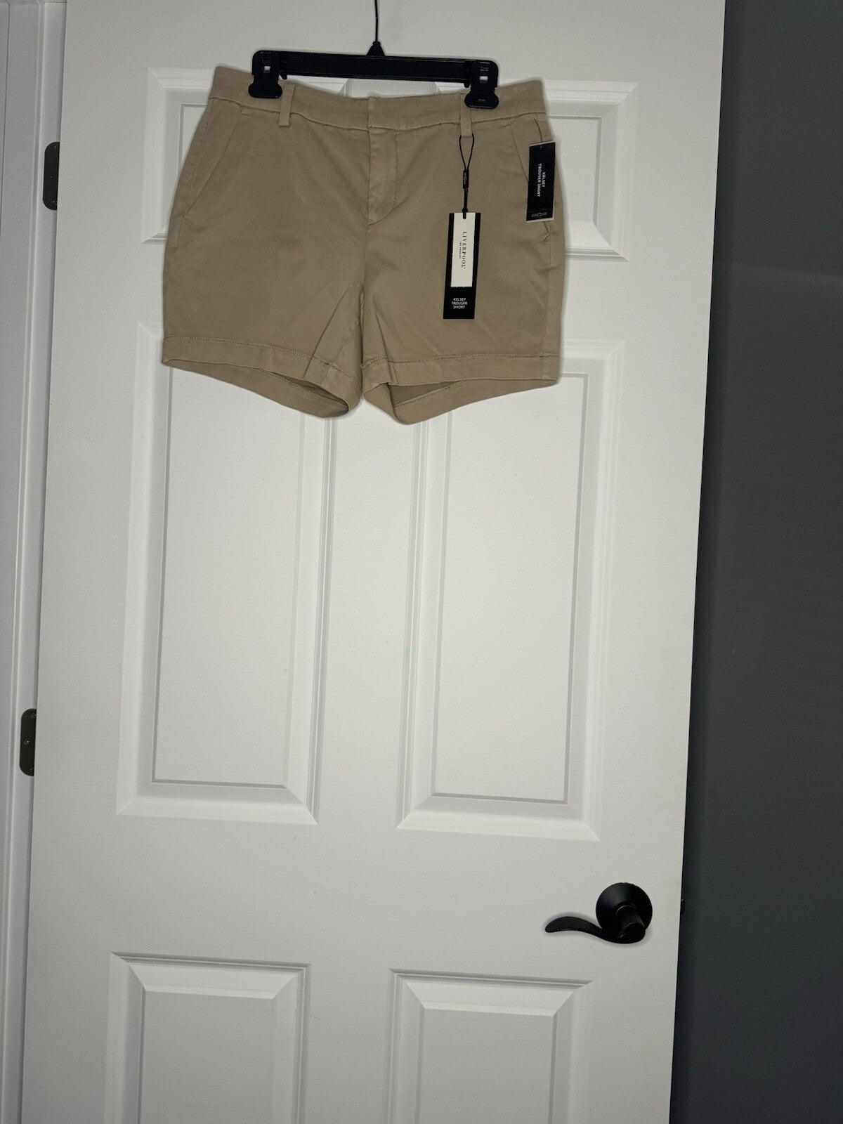 Liverpool Kelsey Trouser Shorts 10/30 Tan Nwt $79 