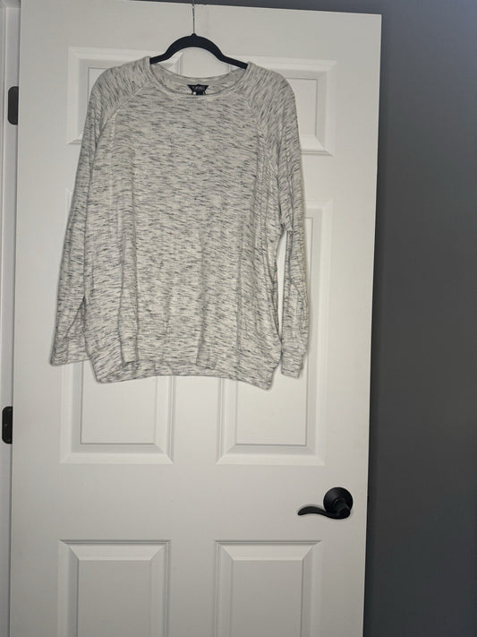 Buffalo By David Bitton Sweater Xl White Black Heathered Nwt 