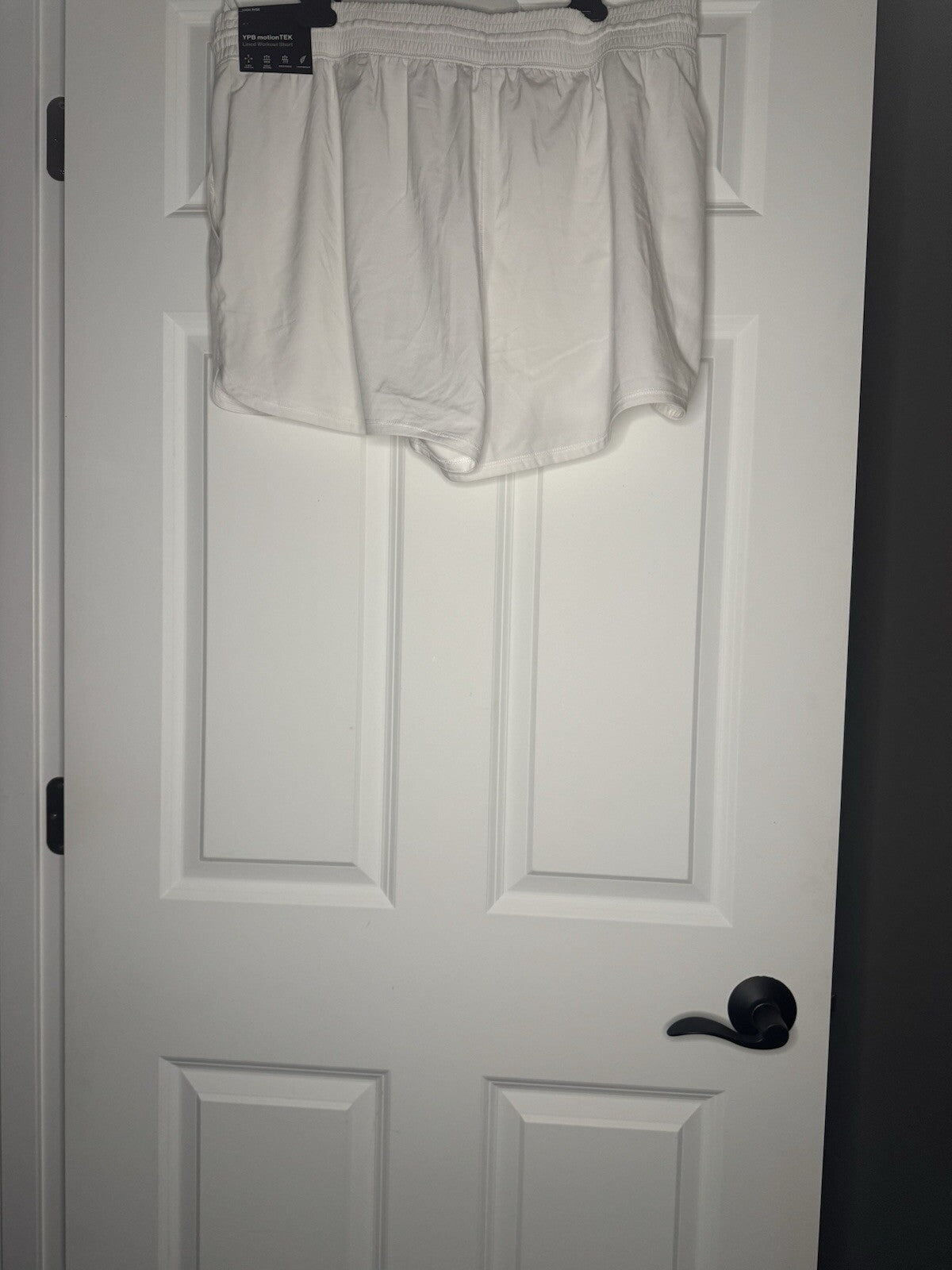 Abercrombie Ybp Your Personal Best Lined Workout Shorts Xl White Nwt Msrp 50