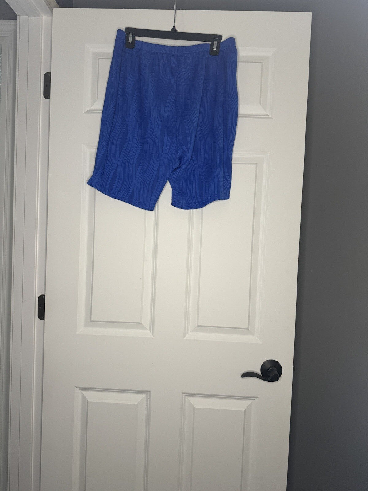 In’voland 2 Piece Outfit 16w Blue Ribbed Short Sleeve And Shorts Nwt 