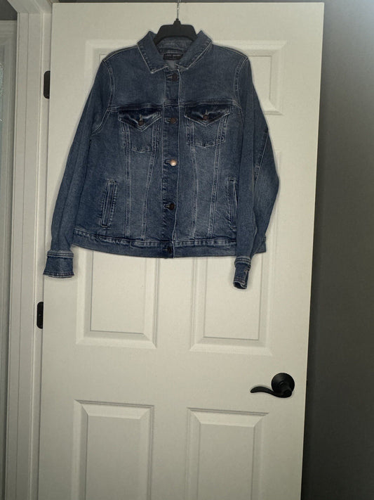 Lane Bryant Jean Jacket Size 16 Blue 