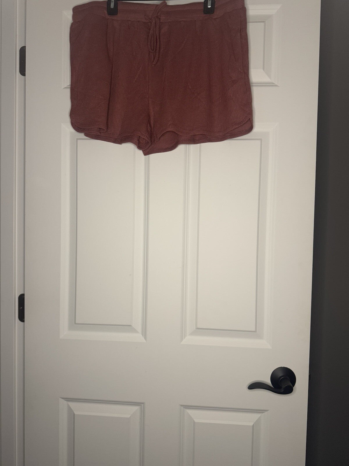 Ekouaer 2 Piece Lounge Set Xxl Long Sleeve Shorts Mauve Nwt 