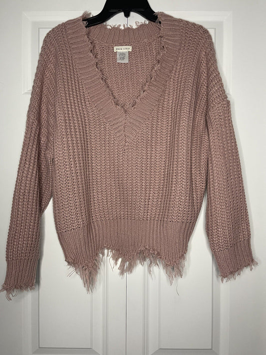 Main Strip sweater small mauve 